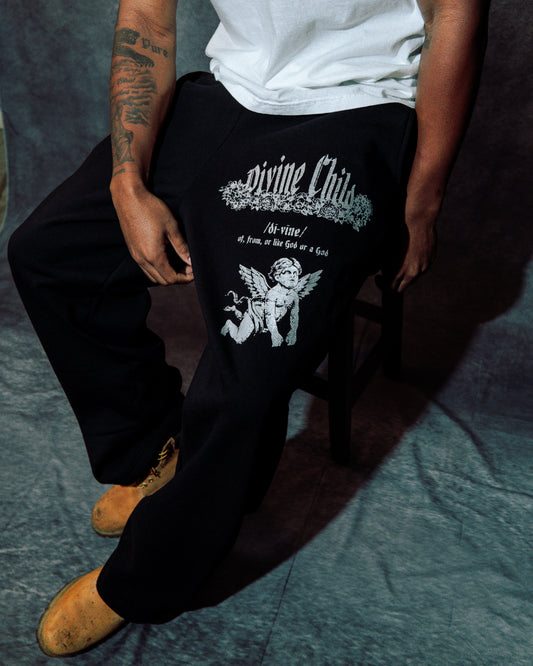 Baby Angel Sweats - Open Leg